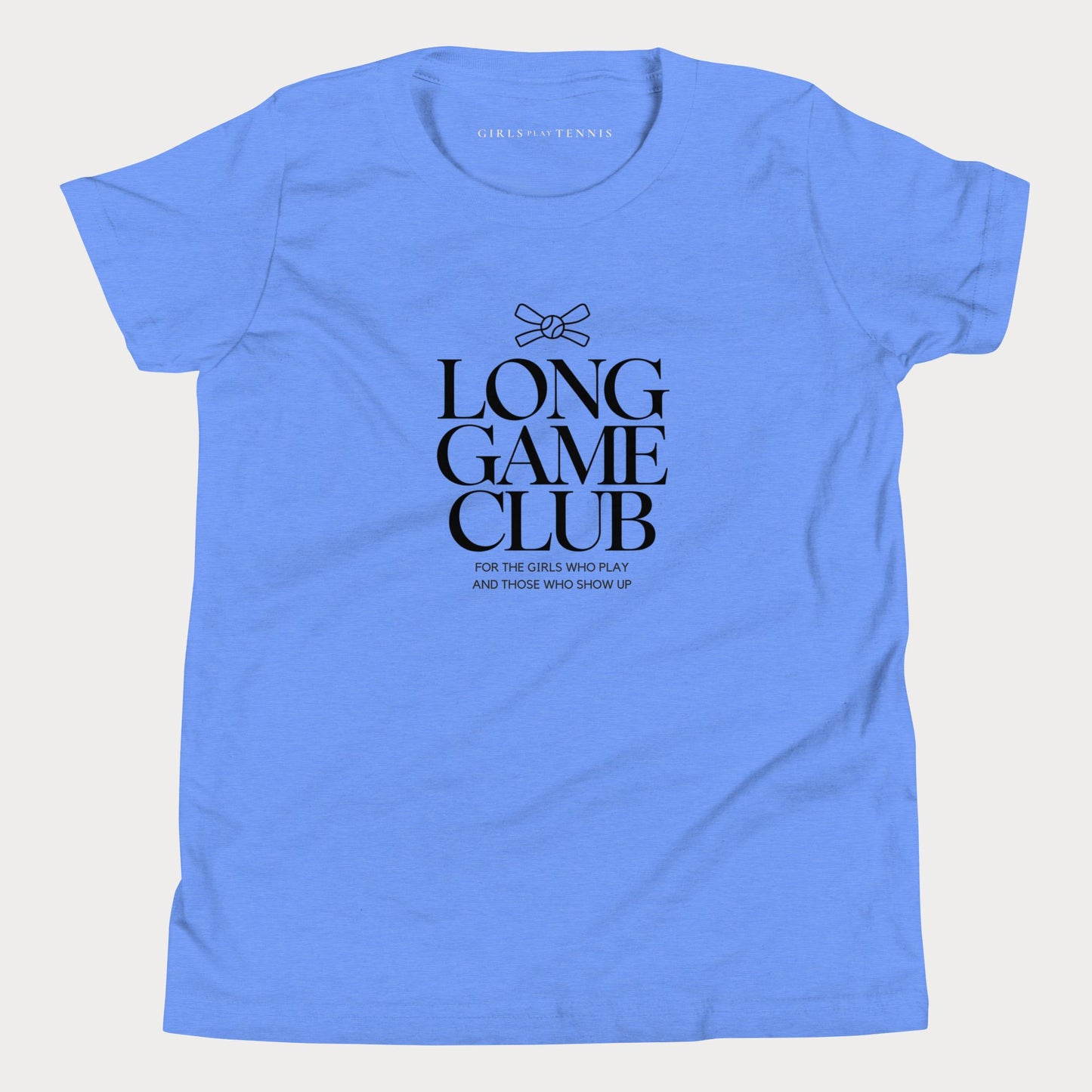 Long Game Club Youth Tennis Tee