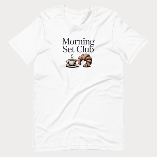 Morning Set Club Tennis Lifestyle Tee