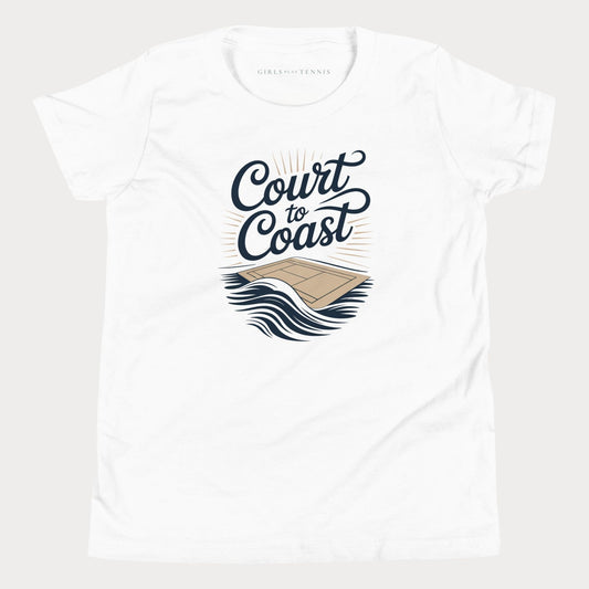 Court to Coast Youth Tennis Tee