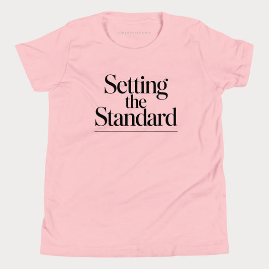 Setting the Standard Youth Tennis Tee