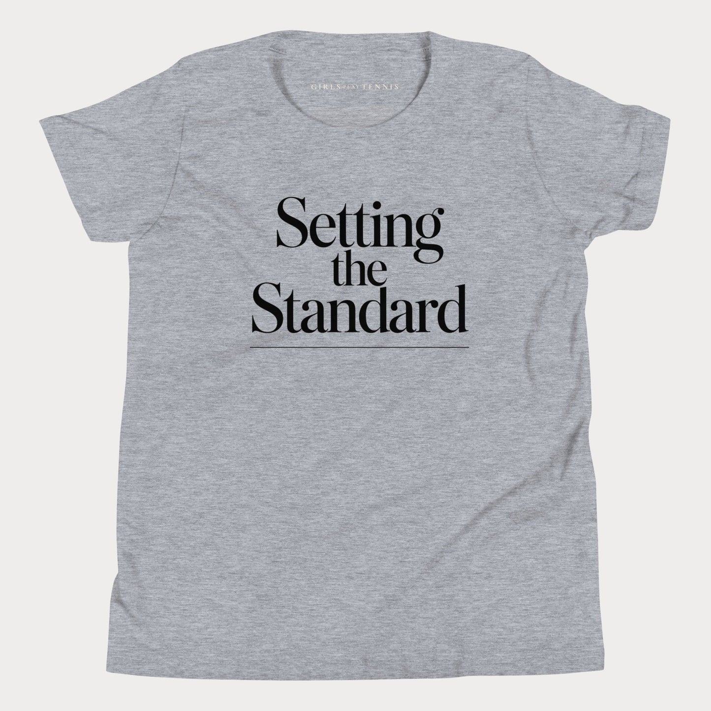 Setting the Standard Youth Tennis Tee