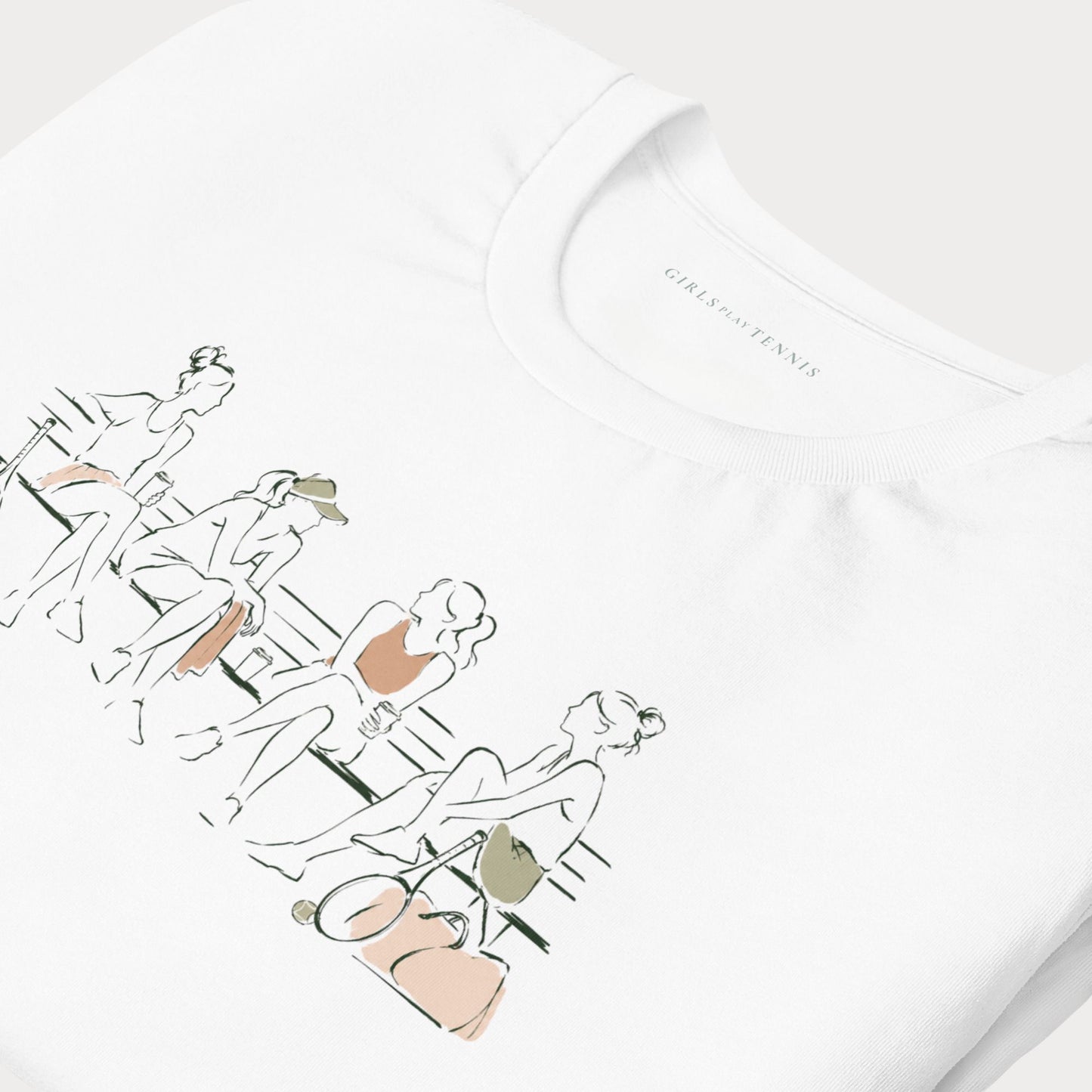 Baseline Conversations Tennis Lifestyle Tee