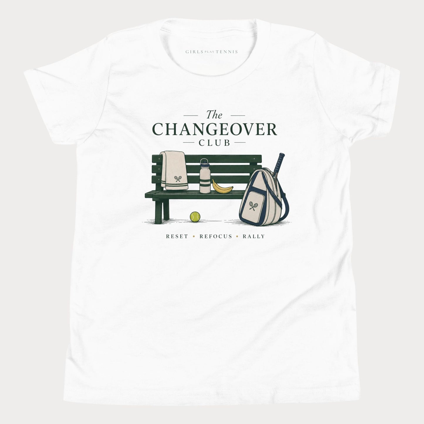 The Changeover Club Youth Tennis Tee