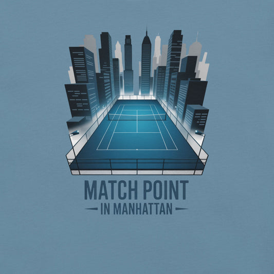 Match Point in Manhattan Tennis Tee