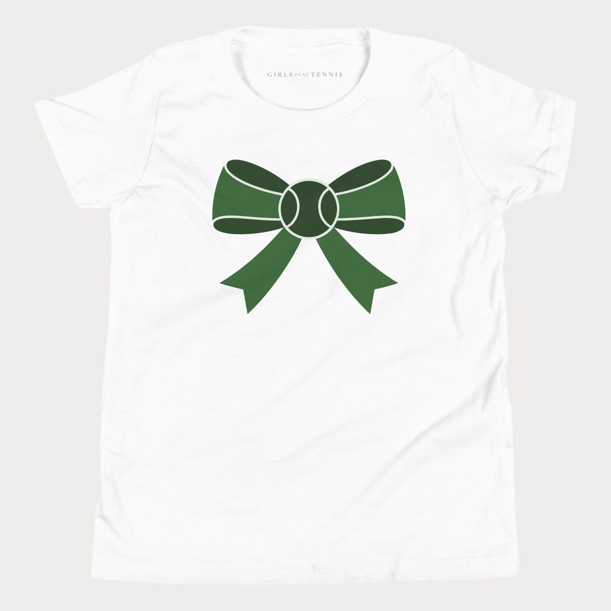 Long Game Bow Girls' Tennis Tee