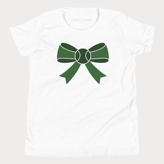 Long Game Bow Girls' Tennis Tee