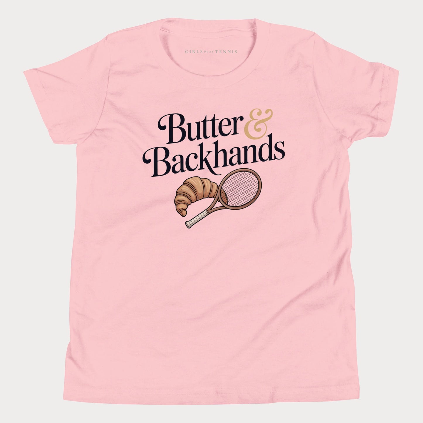 Butter & Backhands Youth Tennis Tee