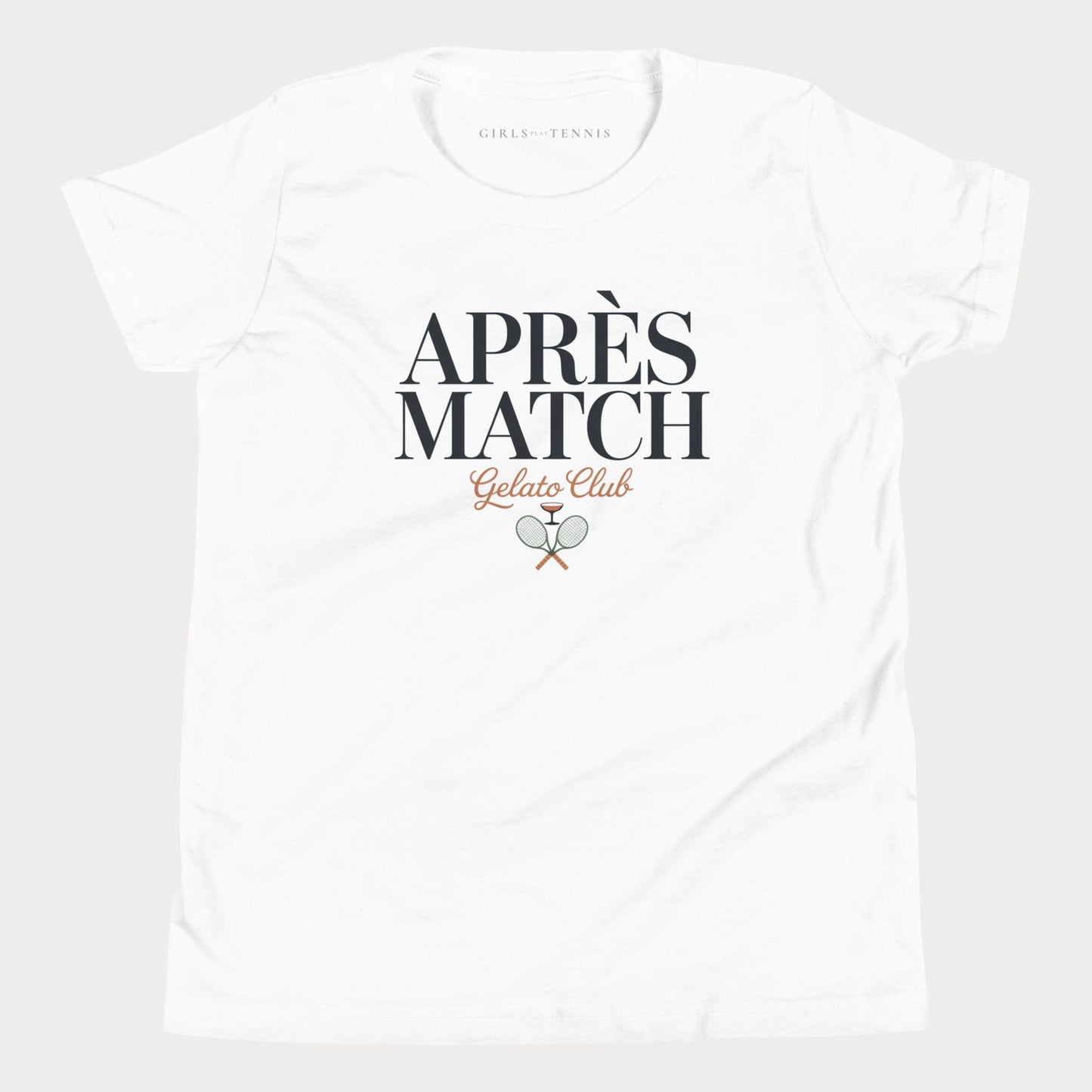 Après Match Gelato Club Youth Tennis Tee