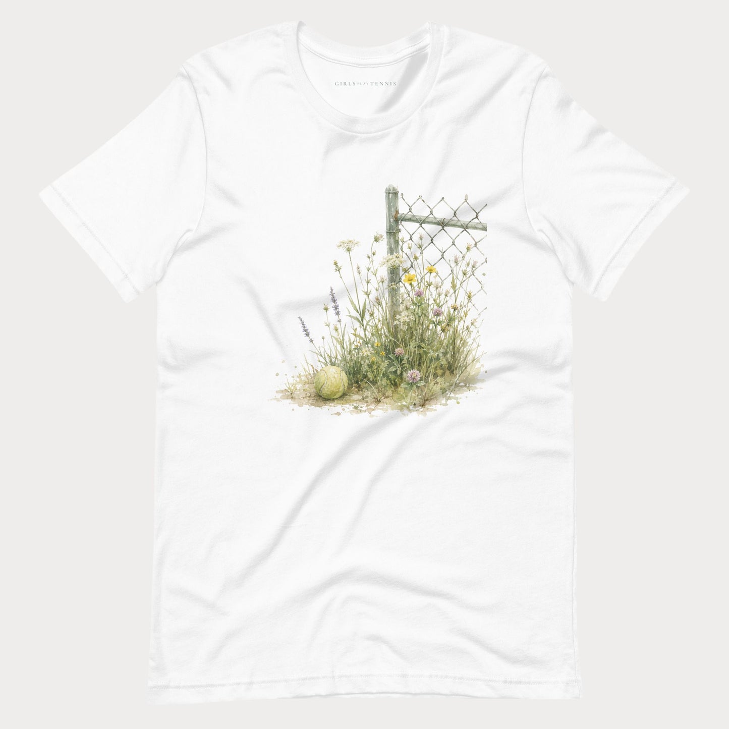 Baseline Flowers Women’s Tennis Lifestyle Tee