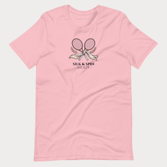 Silk & Spin Society Tennis Lifestyle Tee
