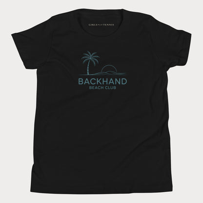 Backhand Beach Club Youth Tennis T-Shirt