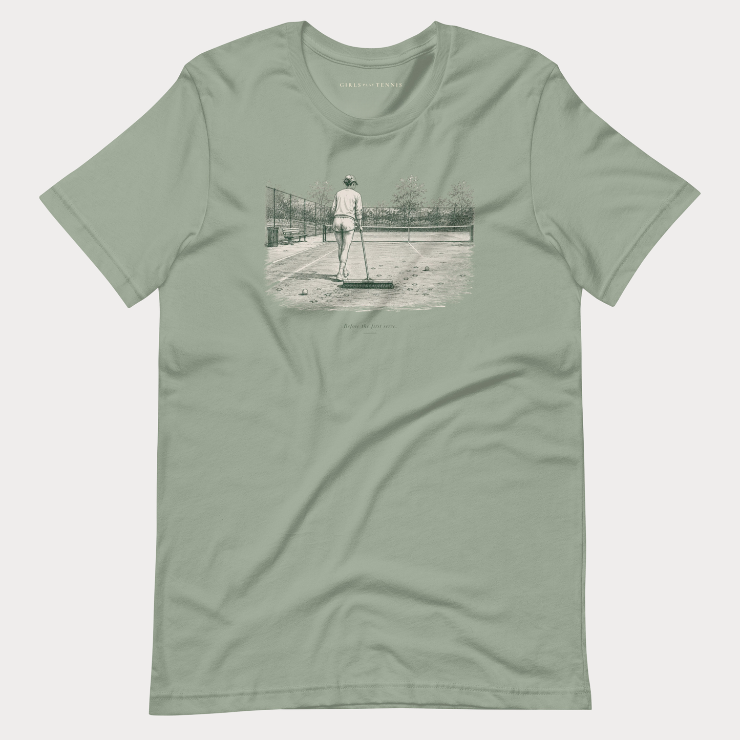 Before the First Serve Tennis Tee