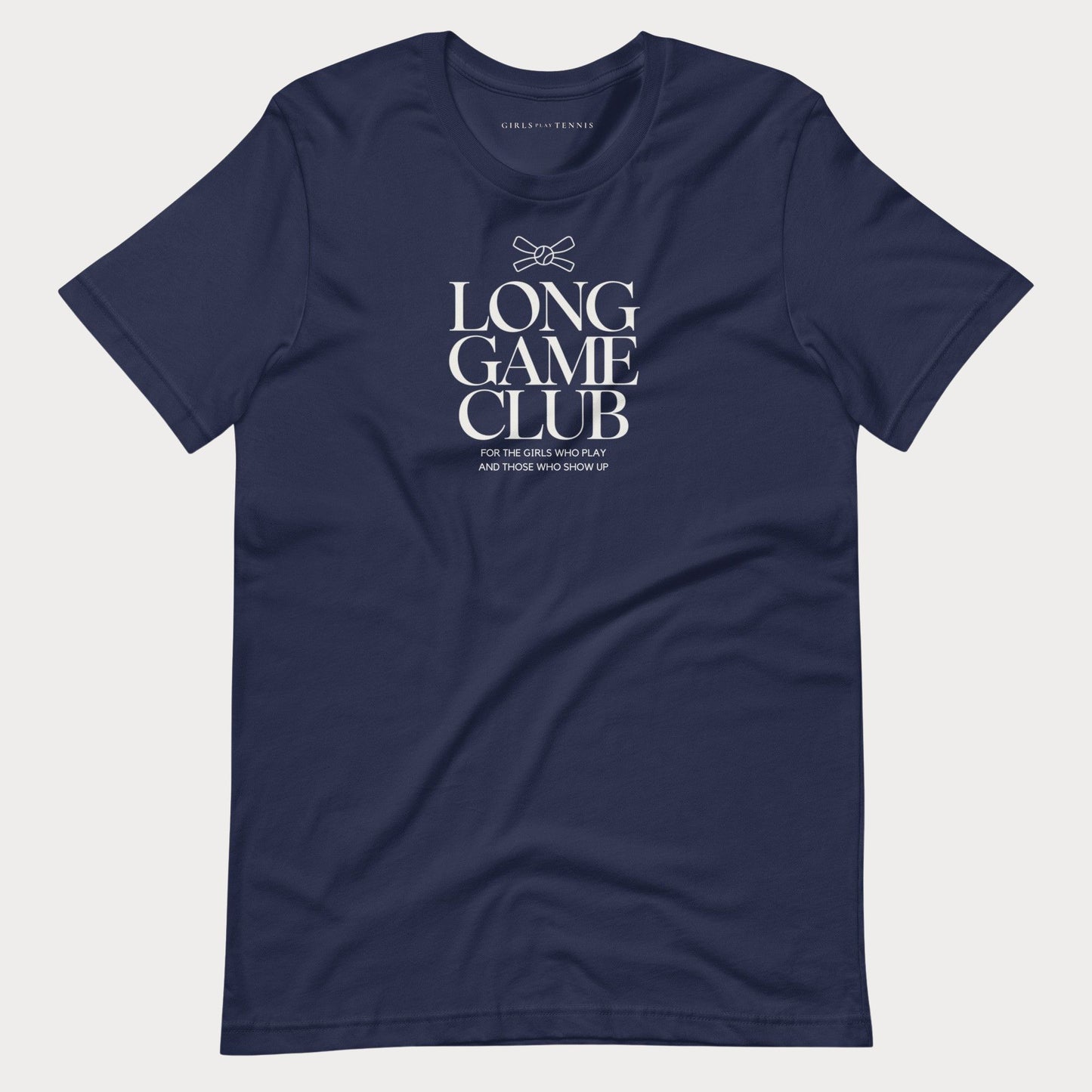 Long Game Club Women's Lifestyle Tennis Tee — Dark
