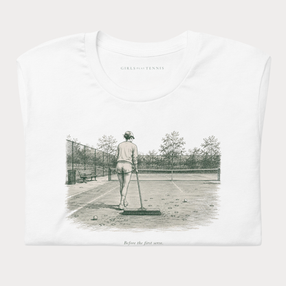 Before the First Serve Tennis Tee