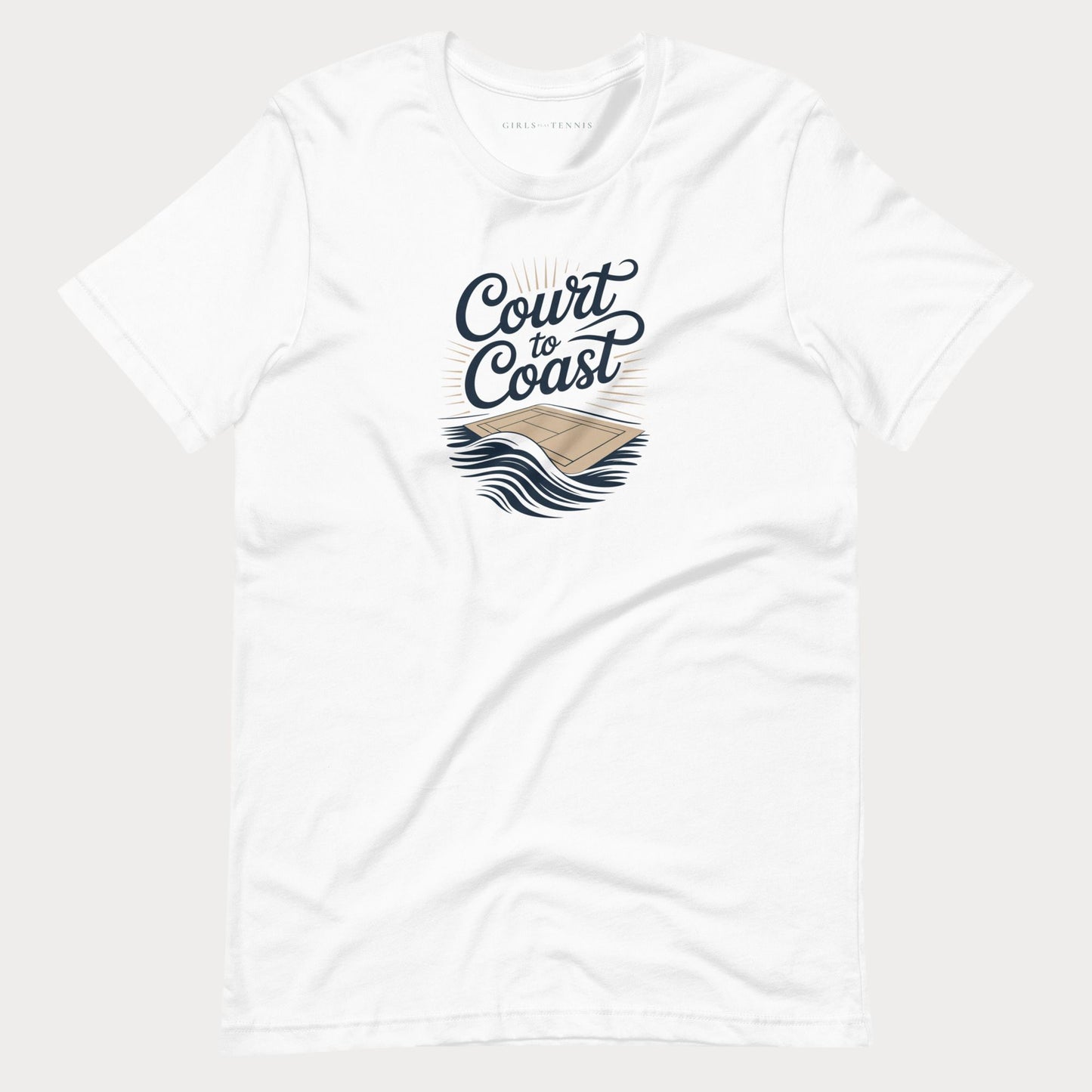 Court to Coast Tennis Lifestyle Tee