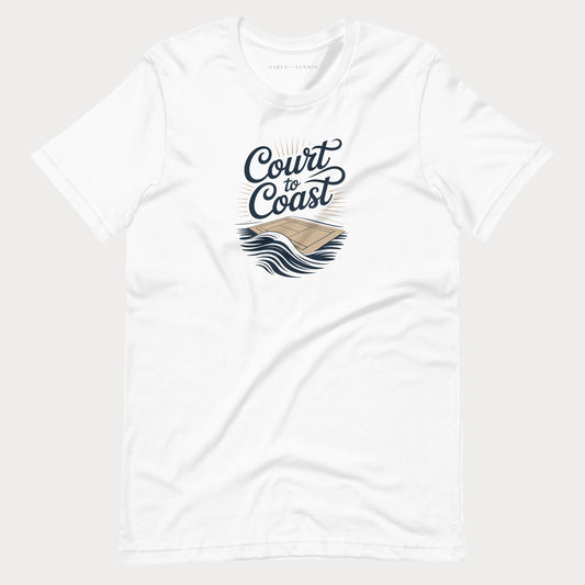 Court to Coast Tennis Lifestyle Tee