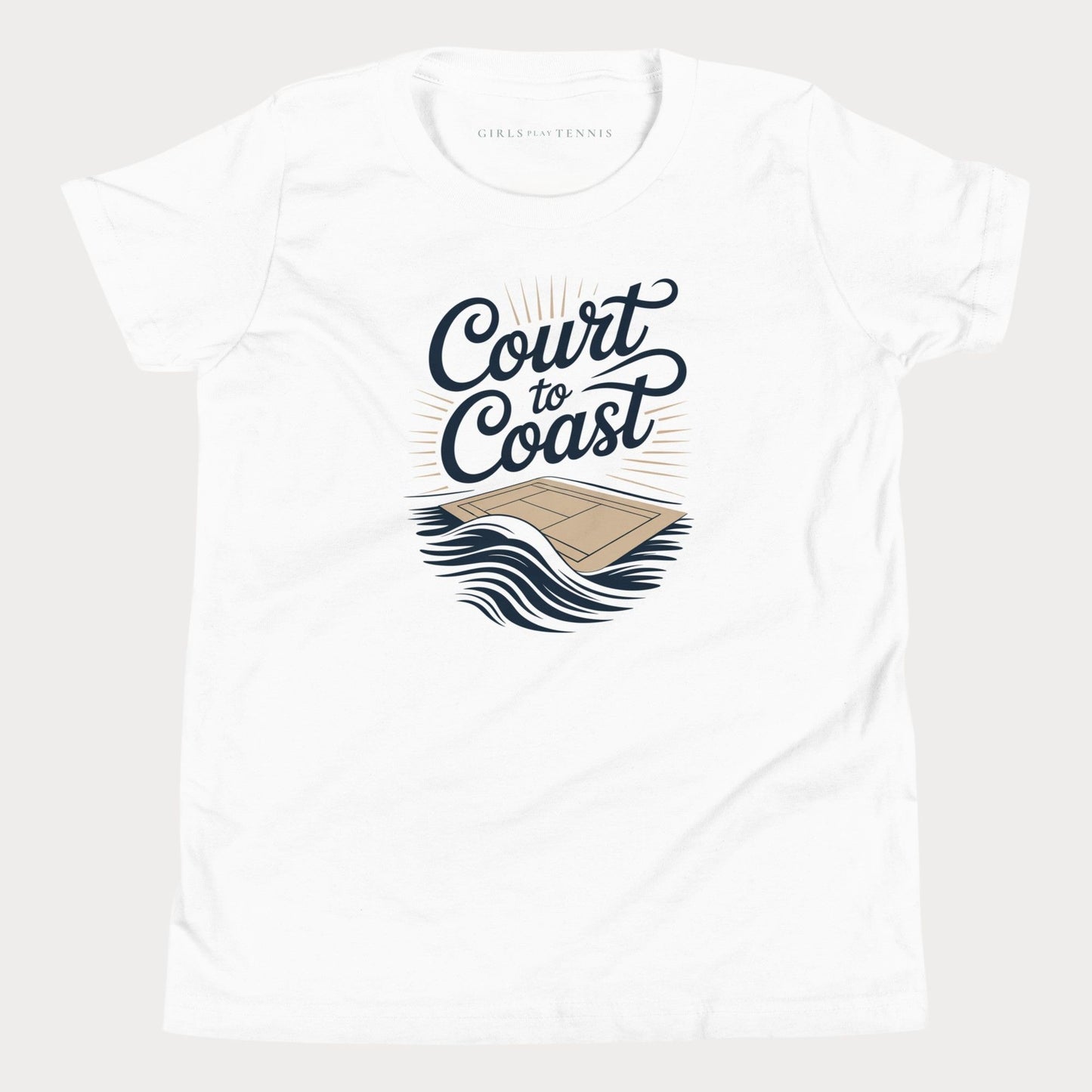 Court to Coast Youth Tennis Tee