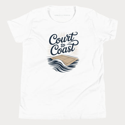 Court to Coast Youth Tennis Tee