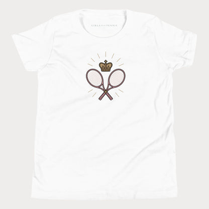 Crown & Racquets Youth Tennis Tee