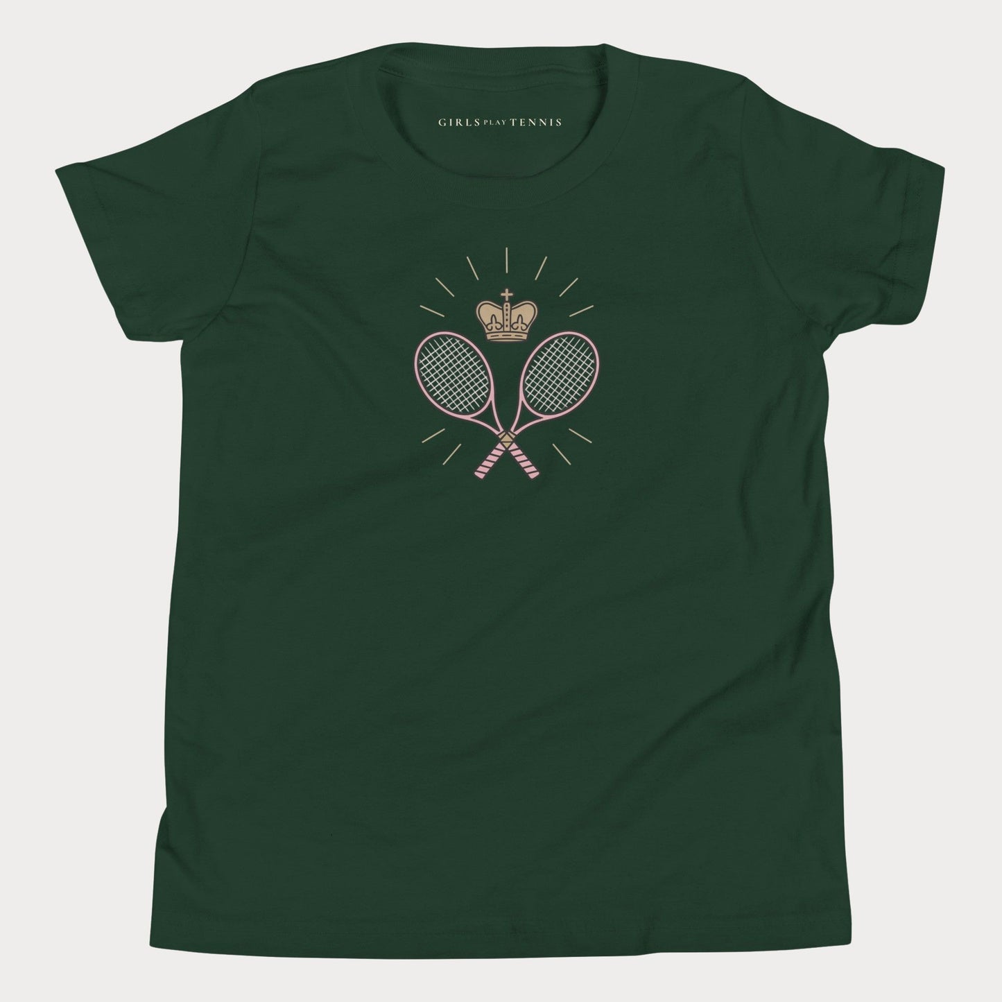 Crown & Racquets Youth Tennis Tee