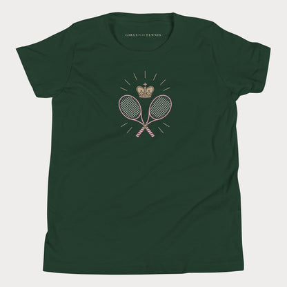 Crown & Racquets Youth Tennis Tee