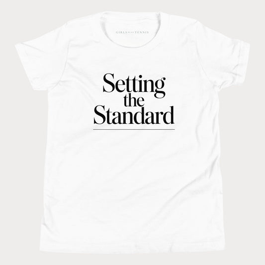 Setting the Standard Youth Tennis Tee