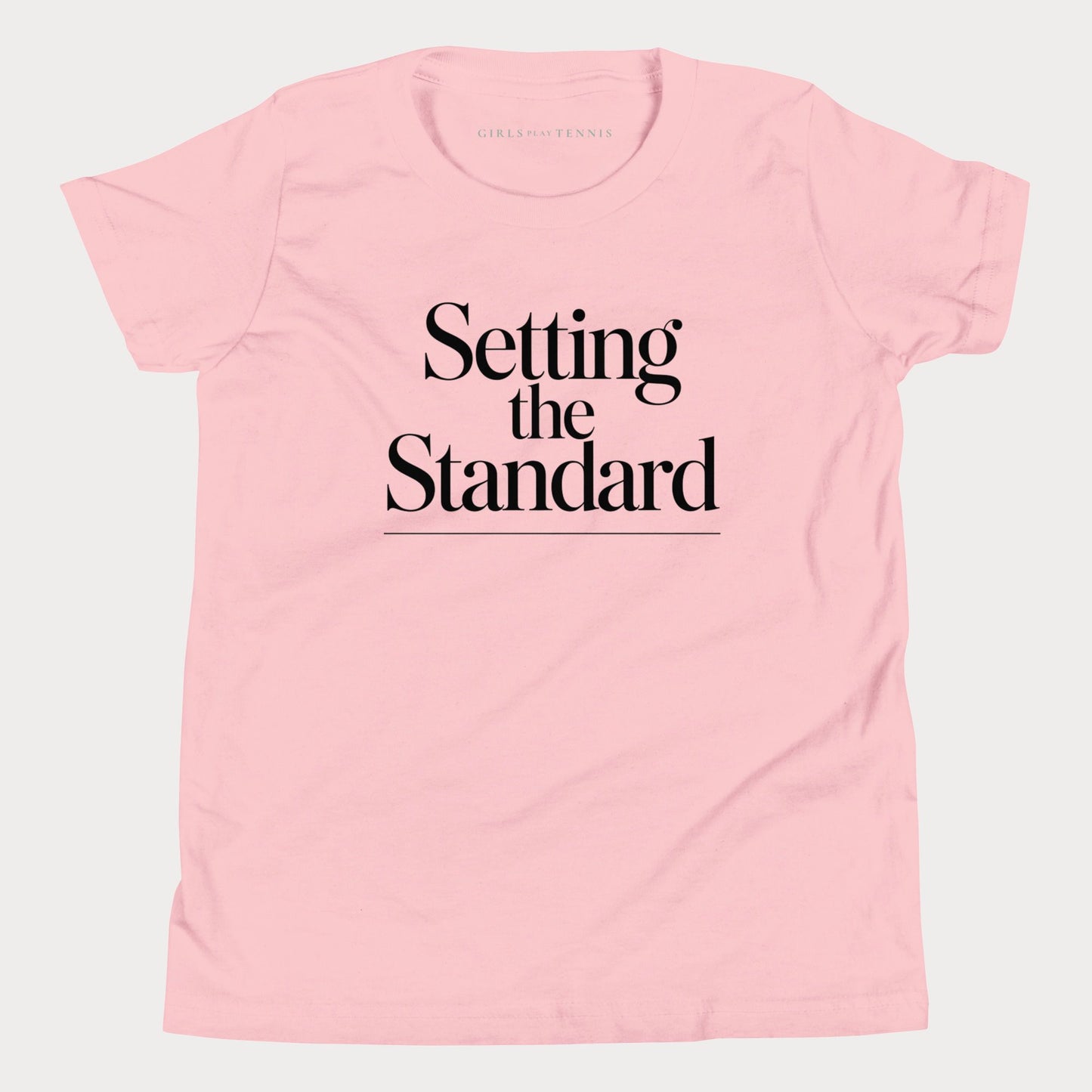 Setting the Standard Youth Tennis Tee