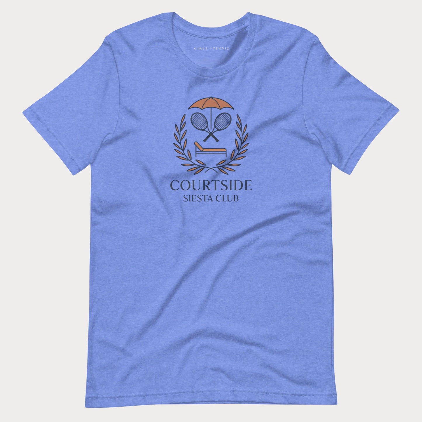 Courtside Siesta Club Tennis Tee