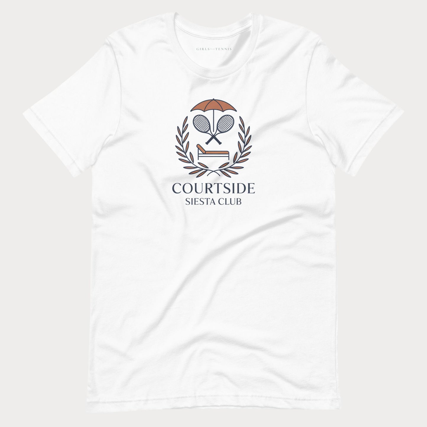 Courtside Siesta Club Tennis Tee