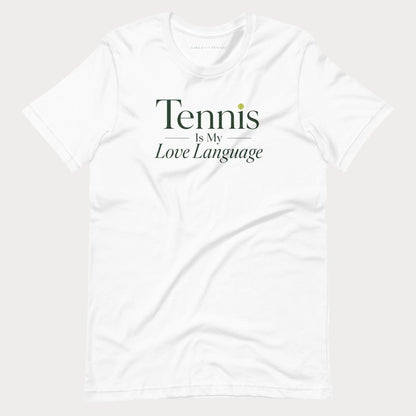 Tennis is My Love Language Tee