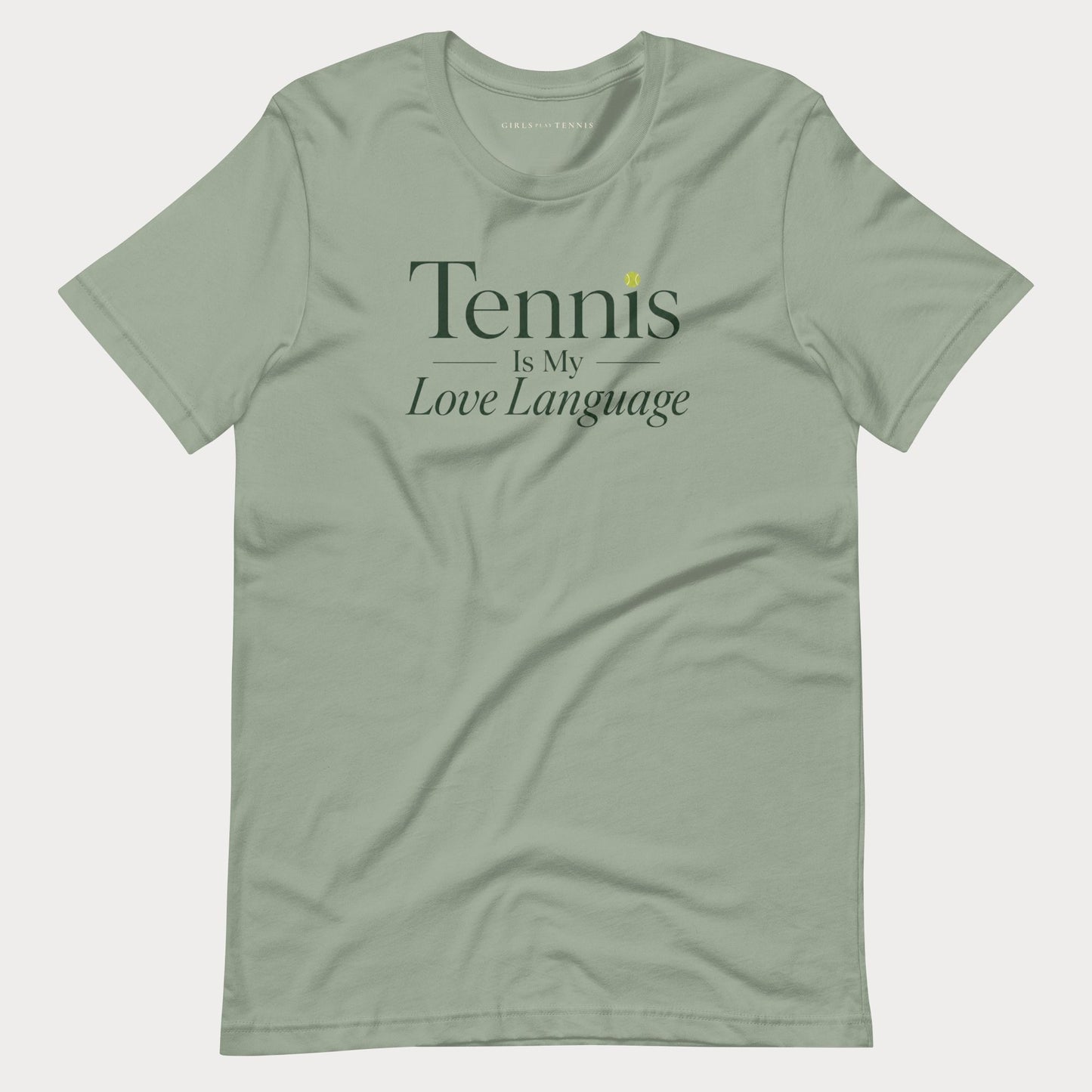 Tennis is My Love Language Tee