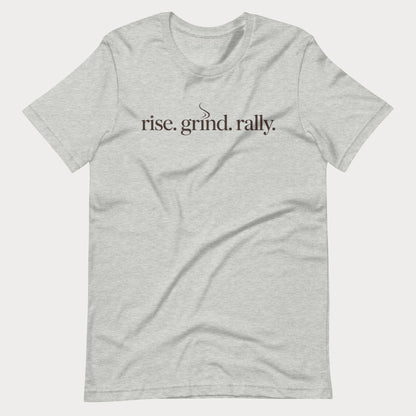 Rise. Grind. Rally Tennis Tee