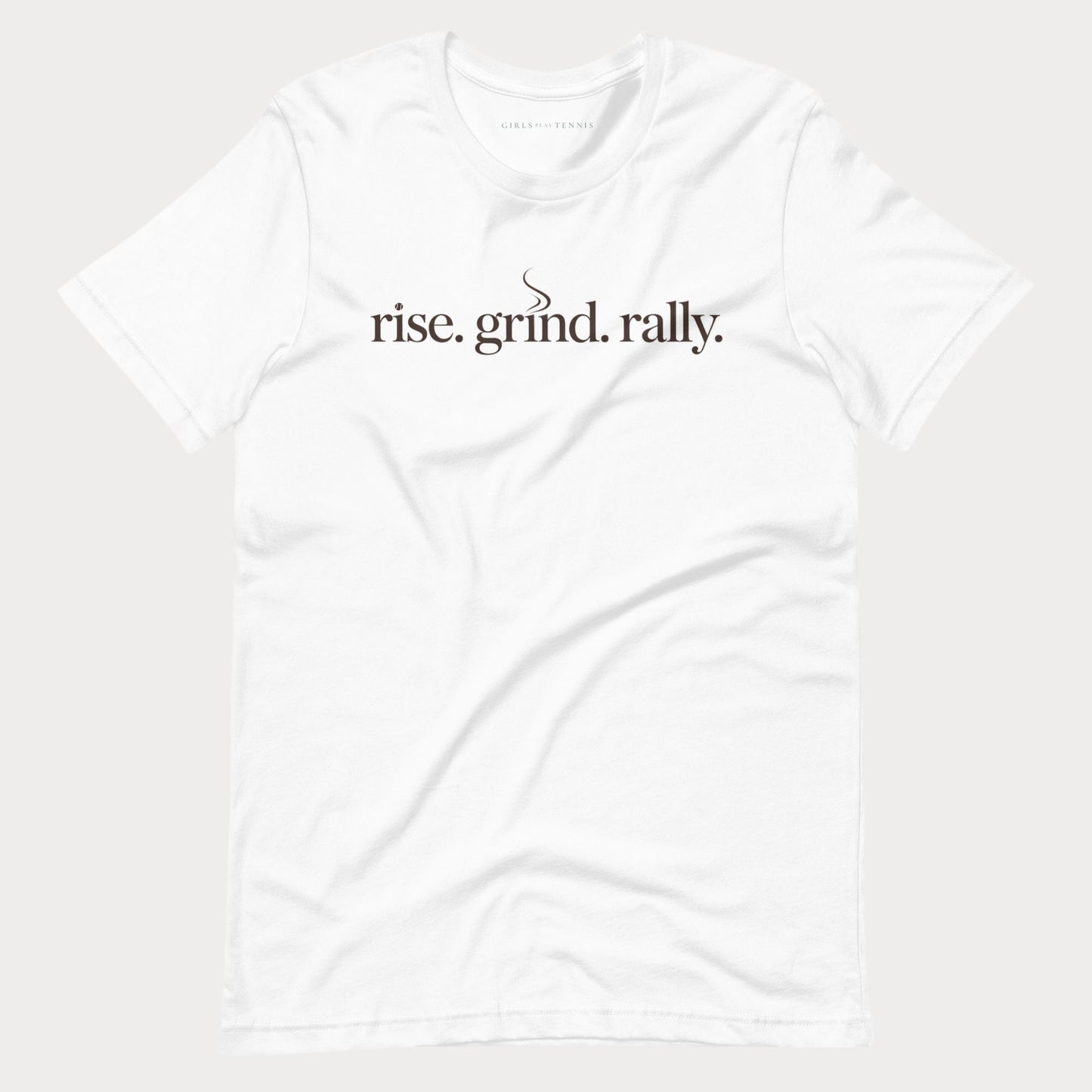 Rise. Grind. Rally Tennis Tee