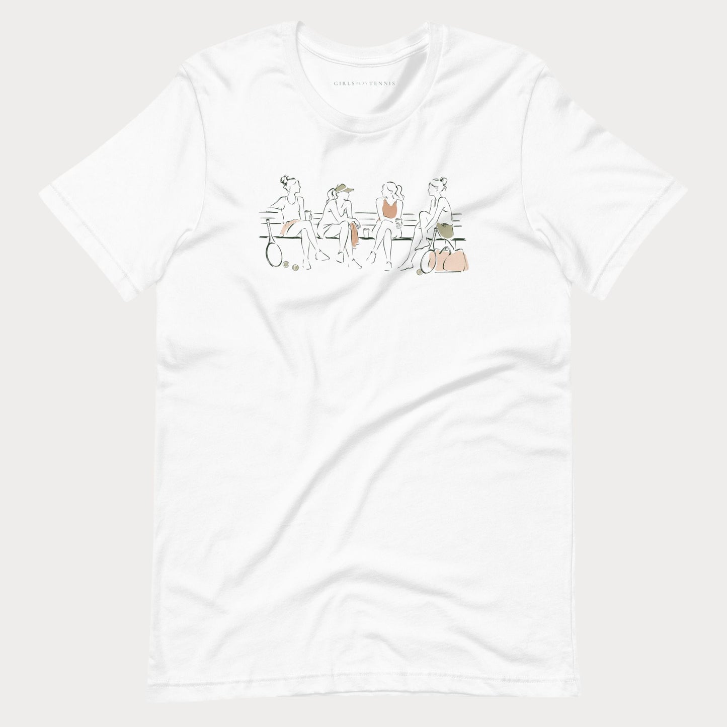 Baseline Conversations Tennis Lifestyle Tee