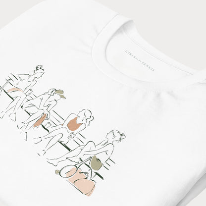 Baseline Conversations Tennis Lifestyle Tee