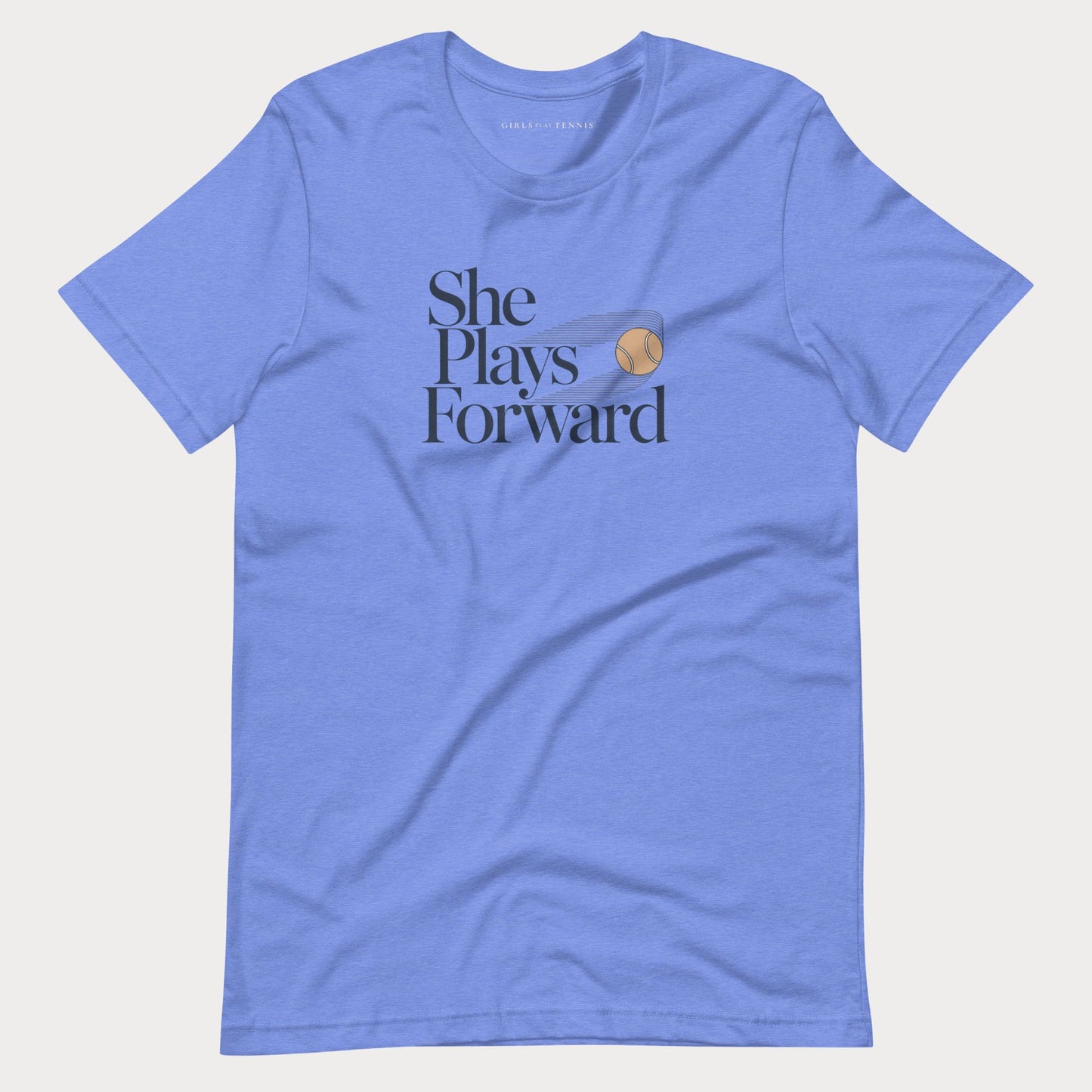 She Plays Forward Tennis Tee