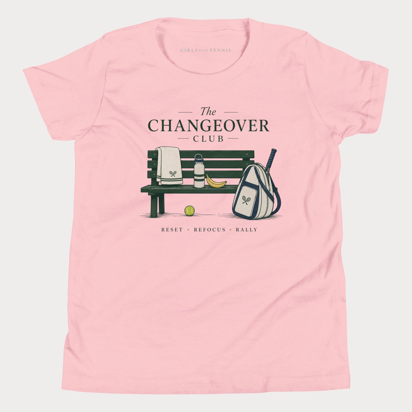 The Changeover Club Youth Tennis Tee