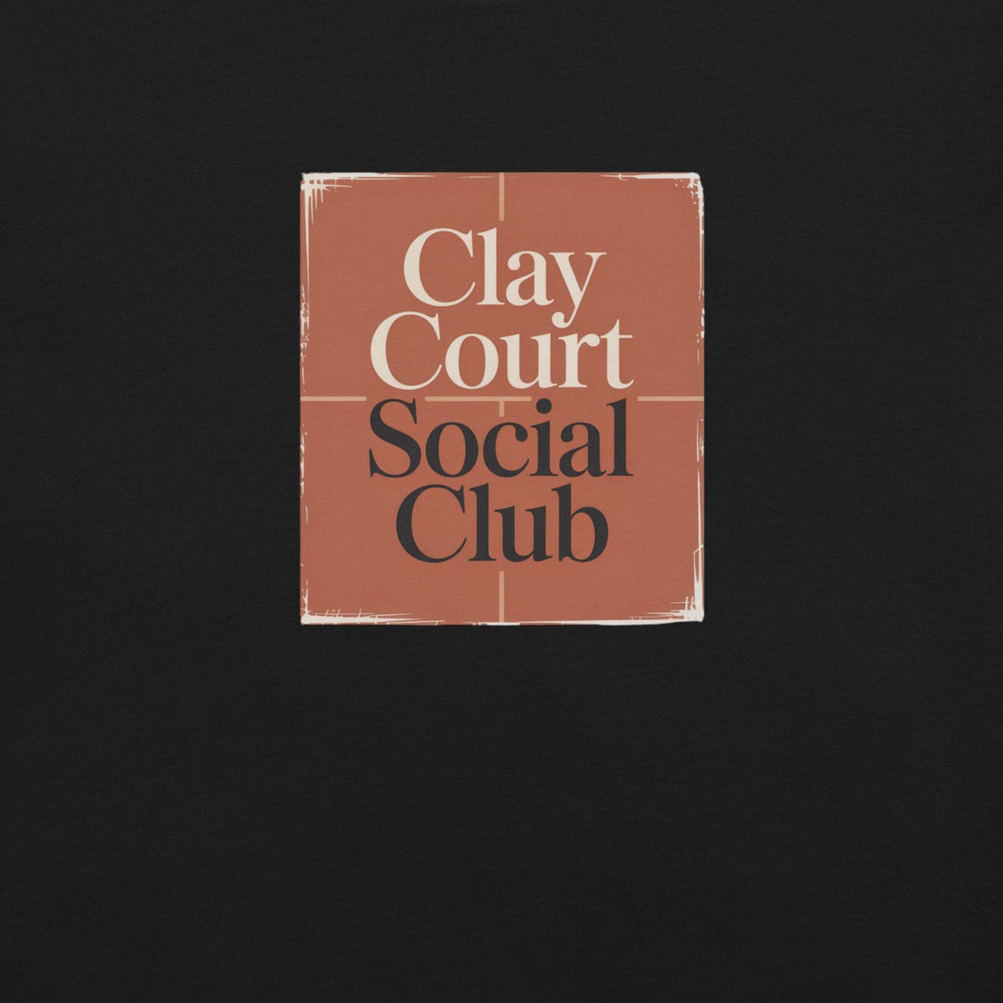Clay Court Social Club Tennis Lifestyle Tee