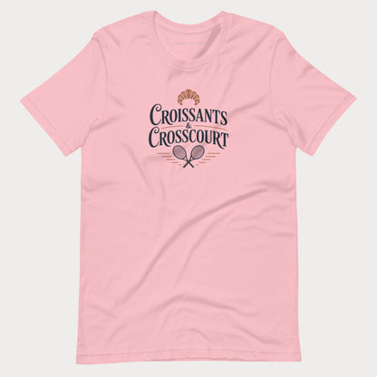 Croissants & Crosscourt Tennis Lifestyle Tee