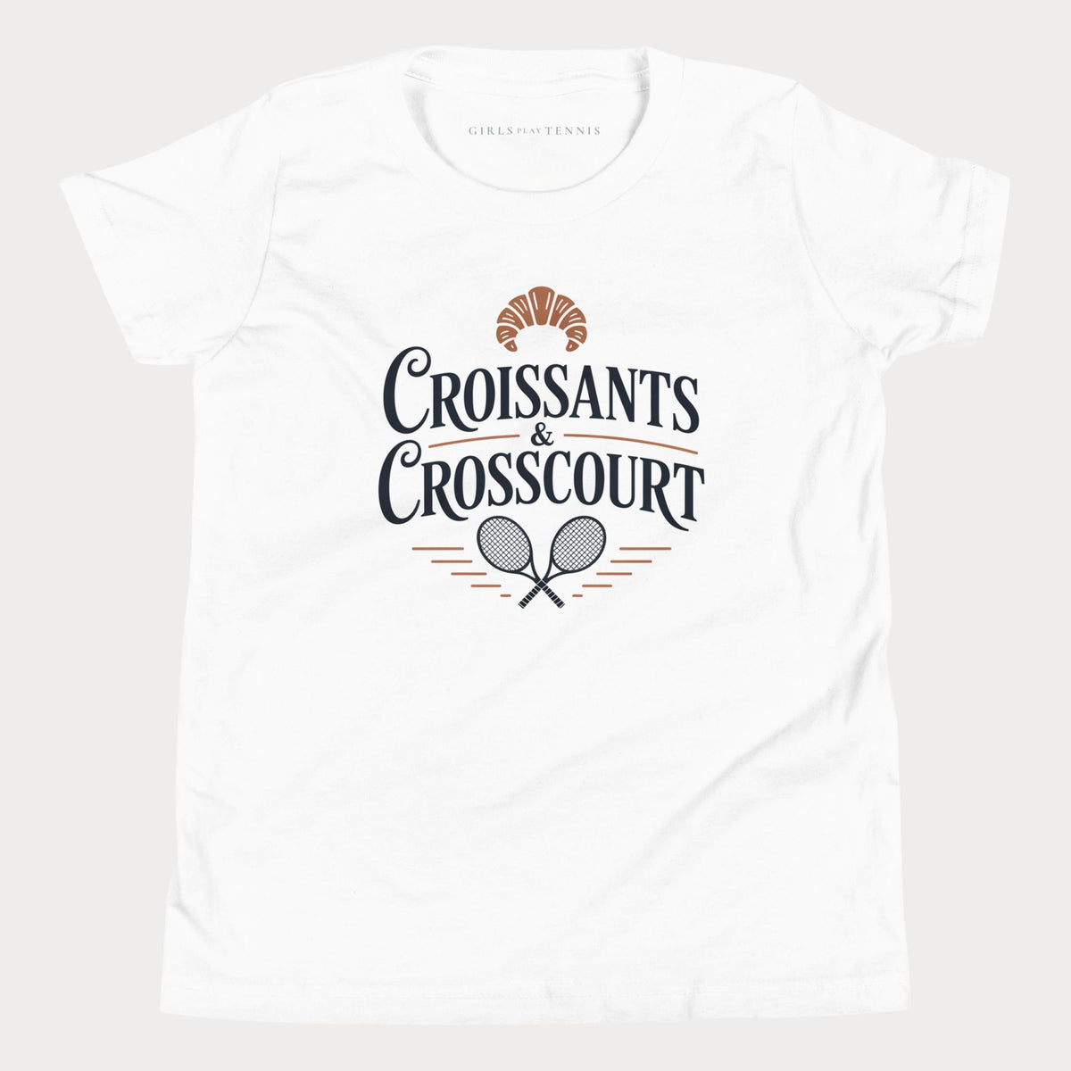 Croissants & Crosscourt Tennis Tee
