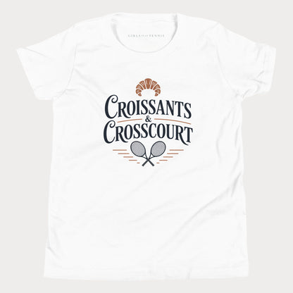 Croissants & Crosscourt Tennis Tee