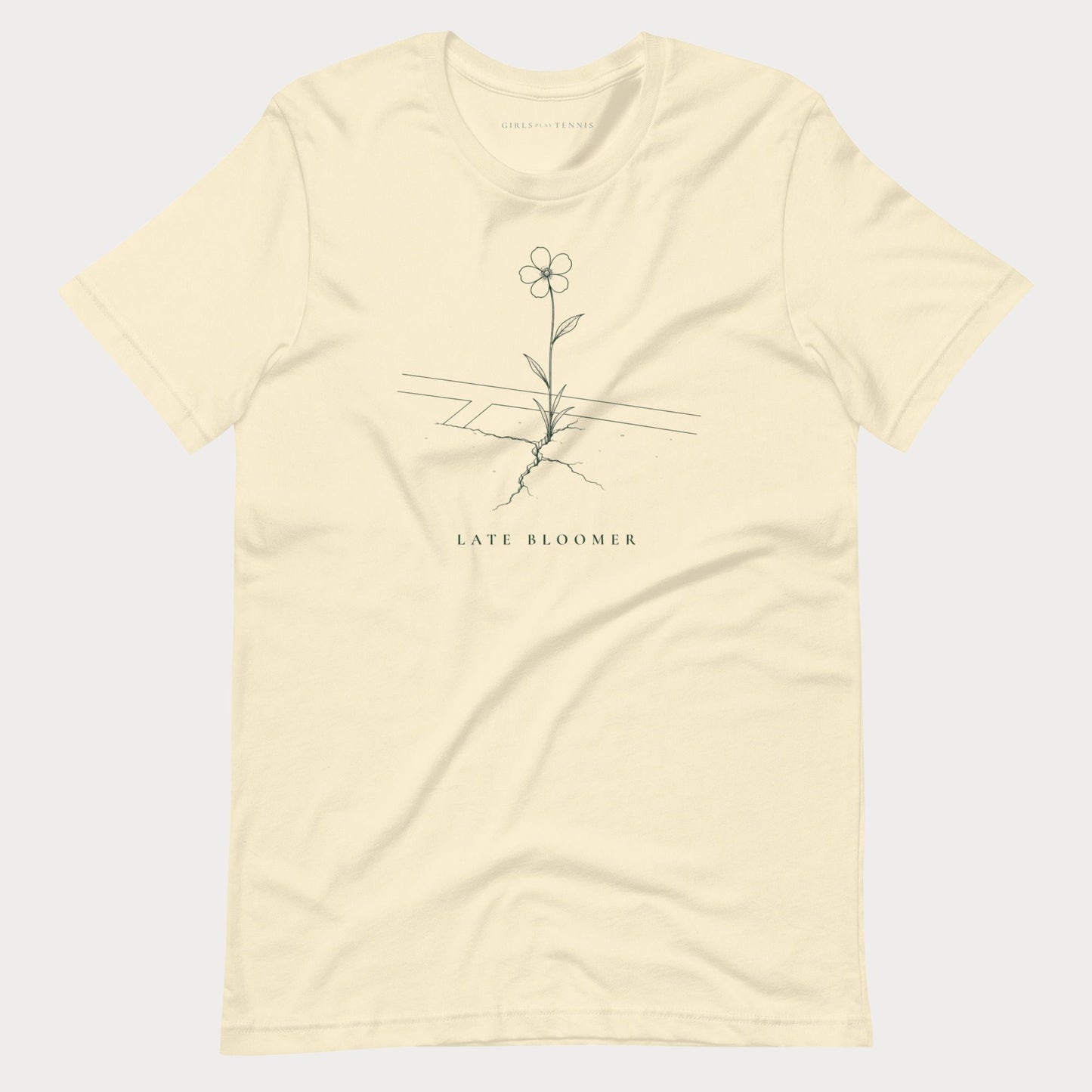 Late Bloomer Tennis Tee