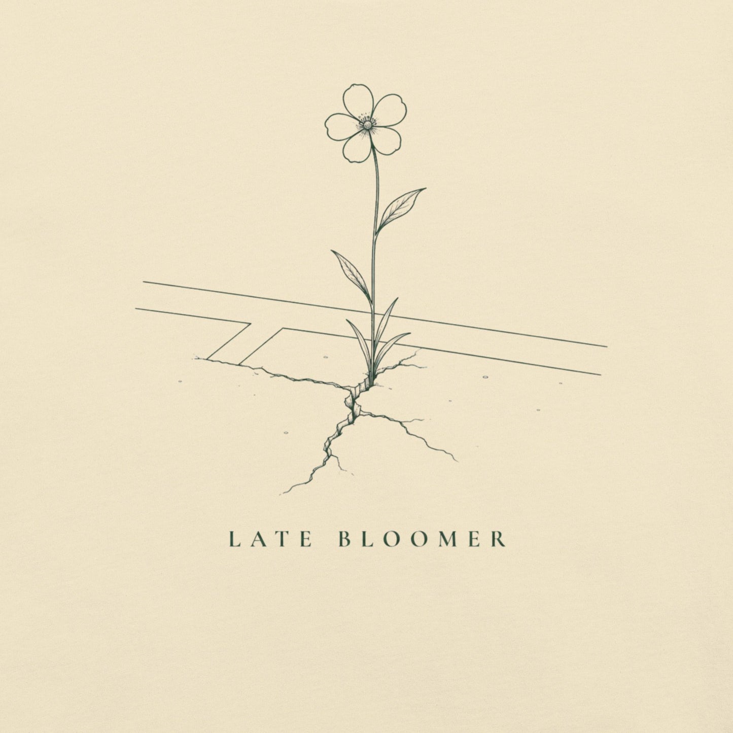 Late Bloomer Tennis Tee