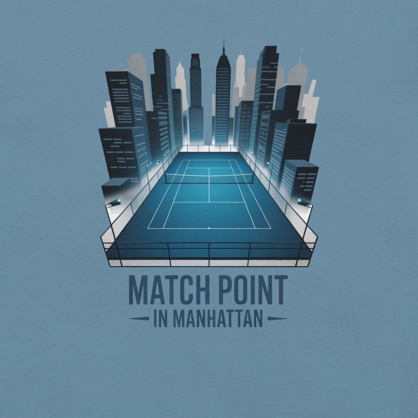 Match Point in Manhattan Tennis Tee