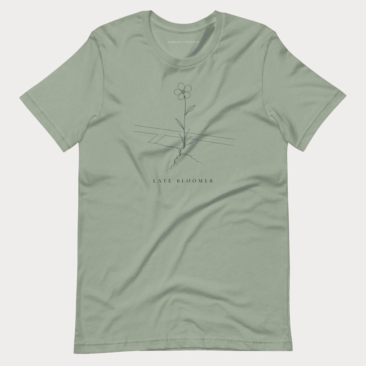 Late Bloomer Tennis Tee