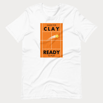 Made for Clay, Ready to Play Tennis Tee