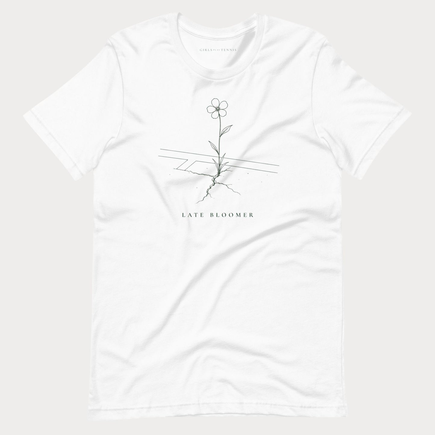 Late Bloomer Tennis Tee