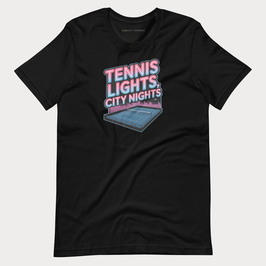 Tennis Lights, City Nights Tee