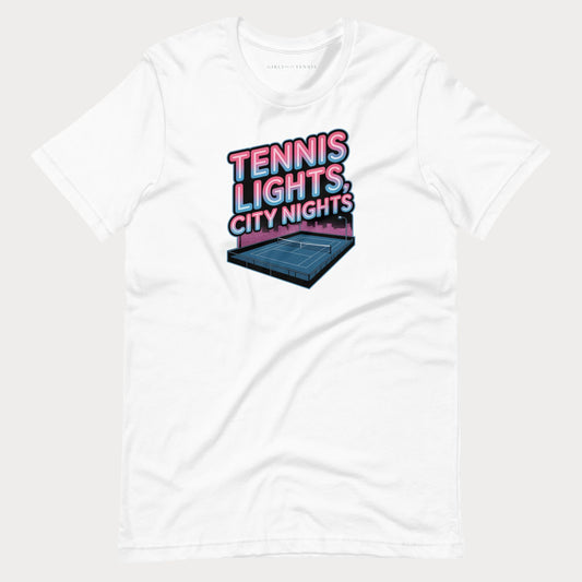 Tennis Lights, City Nights Tee
