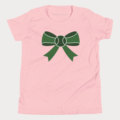 Long Game Bow Girls' Tennis Tee